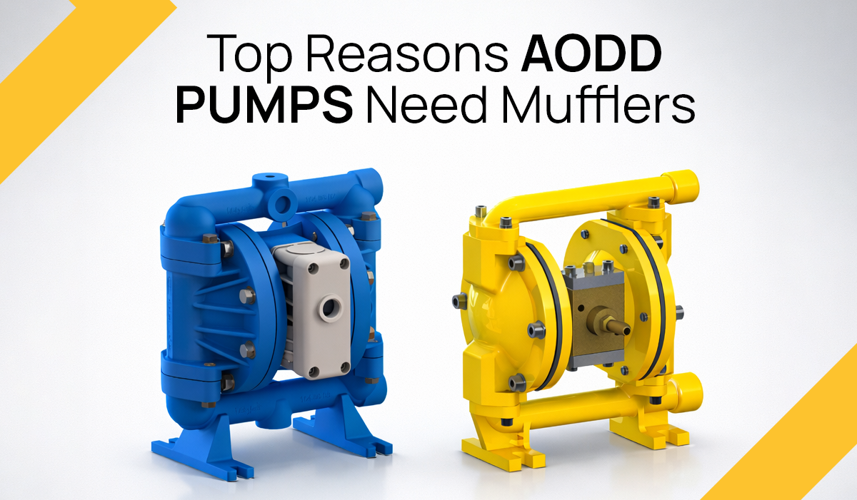 Top Reasons AODD Pumps Need Mufflers